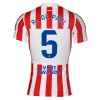 Maillot de Supporter Atlético Madrid R. De Paul 5 Domicile 2025-26 Pour Enfant